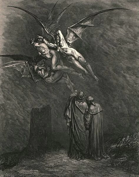 Mark thou each dire Erynnis, c1890. Creator: Gustave Doré