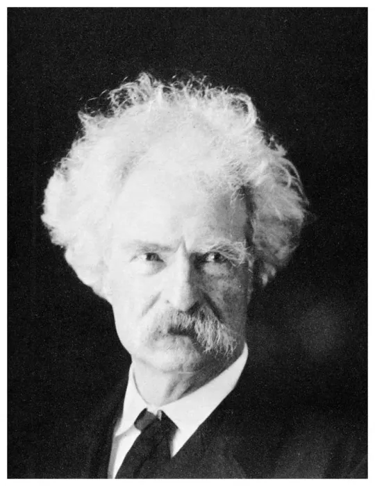 Framed Print : Mark Twain, American novelist, in his later years, c1890s (1955) Framed Print : Mark Twain, American novelist, in his later years, c1890s (1955)