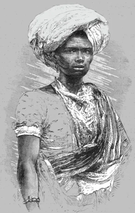 Framed Print : Market Girl, Rio; Rio De Janeiro and the Organ Mountains, 1875. Creator: Thomas Woodbine Hinchliff Framed Print : Market Girl, Rio; Rio De Janeiro and the Organ Mountains, 1875. Creator: Thomas Woodbine Hinchliff