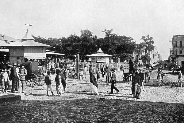 Market place, Asuncion, Paraguay, 1911