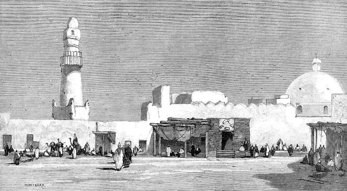 Framed Print : The Market-Place at Esneh, Egypt, 1883. Creator: Unknown Framed Print : The Market-Place at Esneh, Egypt, 1883. Creator: Unknown