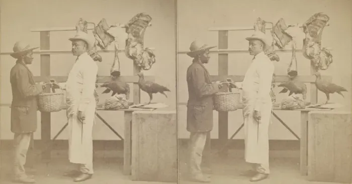 Framed Print : Market Scene, 1880-1888. Creator: Frank A. Nowell Framed Print : Market Scene, 1880-1888. Creator: Frank A. Nowell