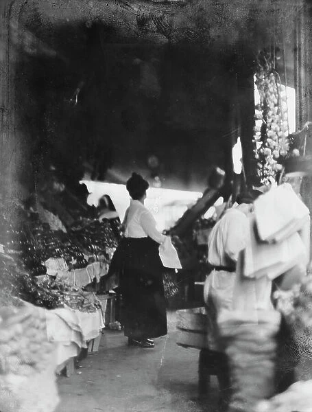 Market scene, New Orleans, between 1920 and 1926. Creator: Arnold Genthe