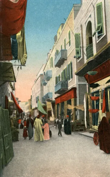 Framed Print : Market Street, Suez, Egypt, 20th century Framed Print : Market Street, Suez, Egypt, 20th century