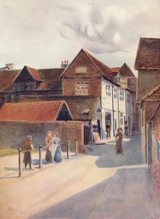Framed Print : The Markis of Granby, Dorking, 1912, (1914). Artist: Jamess Ogilvy Framed Print : The Markis of Granby, Dorking, 1912, (1914). Artist: Jamess Ogilvy