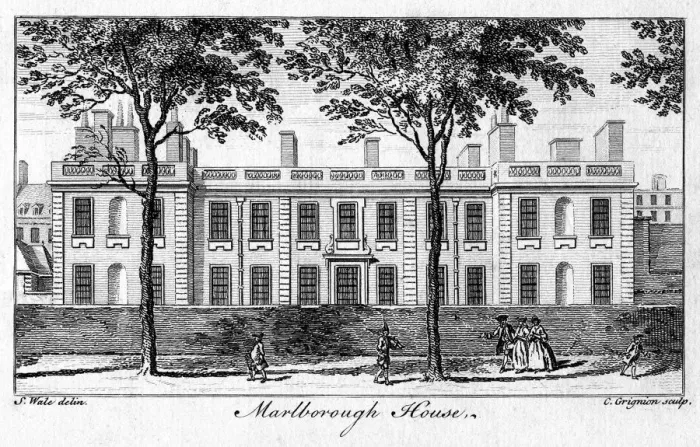 Framed Print : Marlborough House, London. Artist: Charles Grignion Framed Print : Marlborough House, London. Artist: Charles Grignion