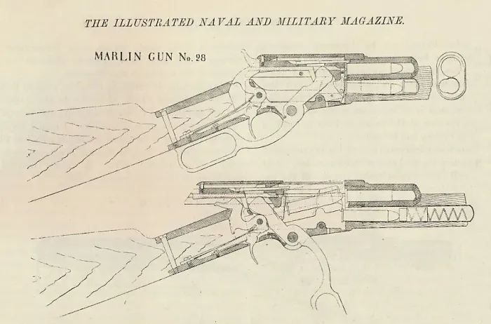 Framed Print : Marlin Gun No. 28, 1884 Framed Print : Marlin Gun No. 28, 1884