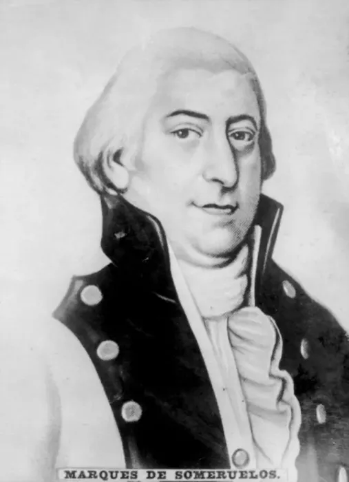 Framed Print : Marques de Someruelos, (1754-1813), 1920s Framed Print : Marques de Someruelos, (1754-1813), 1920s