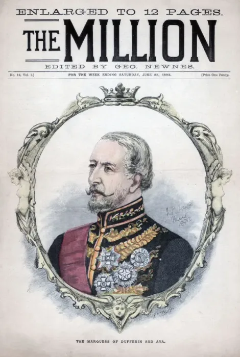 Framed Print : The Marquess of Dufferin and Ava, 1892 Framed Print : The Marquess of Dufferin and Ava, 1892