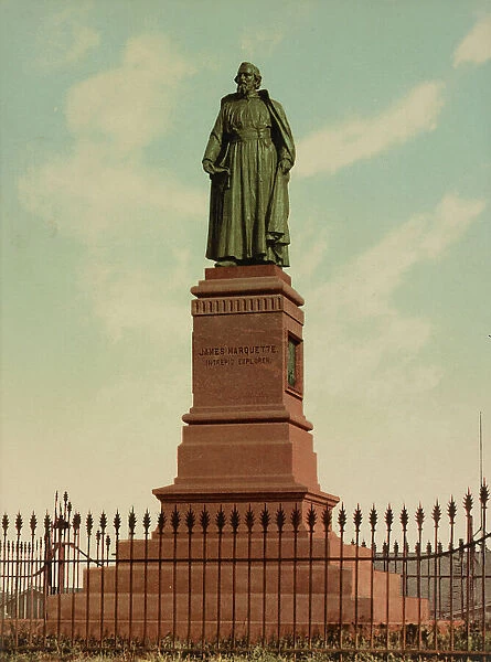 Marquette statue, c1898. Creator: Unknown