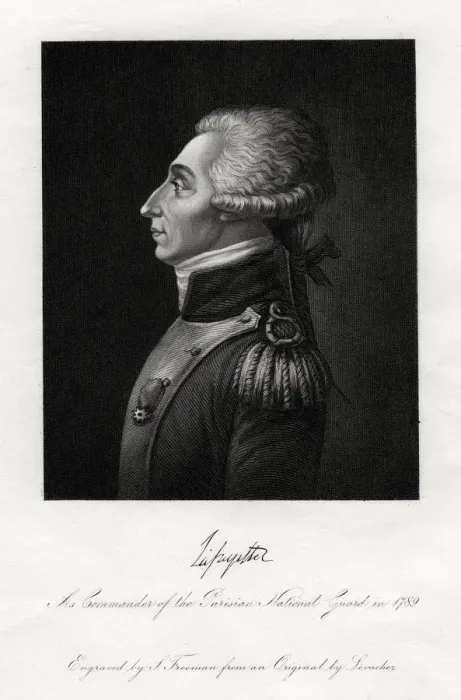 Framed Print : Marquis de Lafayette, French military leader and statesman, 1845. Artist:s Freeman Framed Print : Marquis de Lafayette, French military leader and statesman, 1845. Artist:s Freeman