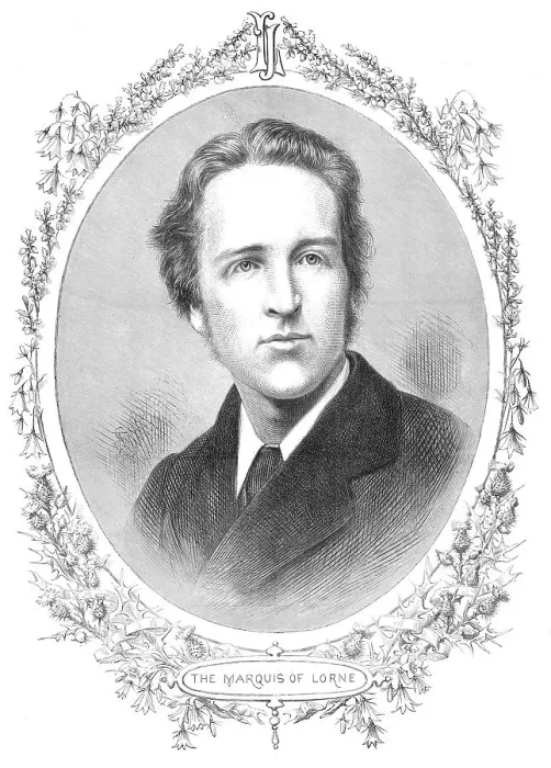 Framed Print : The Marquis of Lorne, 1871. Creator: Unknown Framed Print : The Marquis of Lorne, 1871. Creator: Unknown