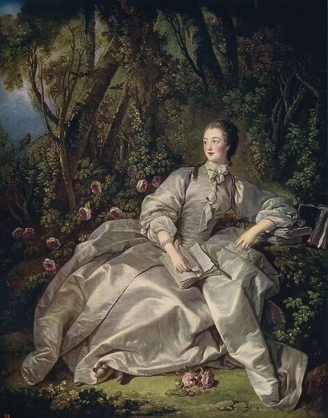 The Marquis De Pompadour, 1758, (c1915). Artist: Francois Boucher