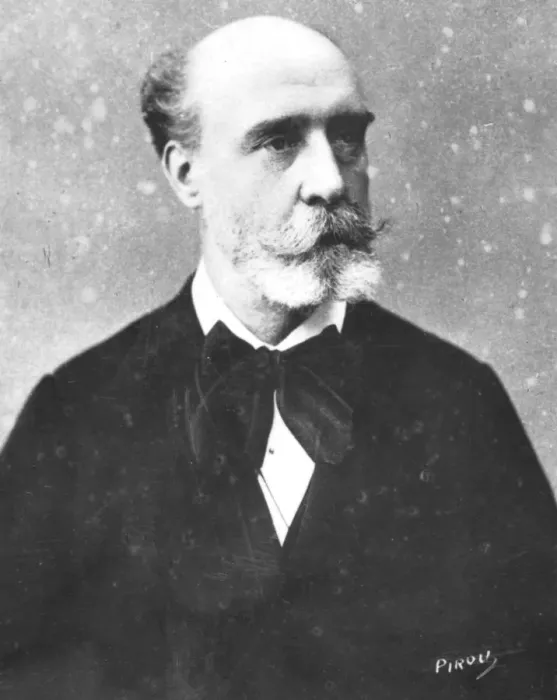 Framed Print : Marquis De Vogue, c1893. Artist: Eugene Pirou Framed Print : Marquis De Vogue, c1893. Artist: Eugene Pirou