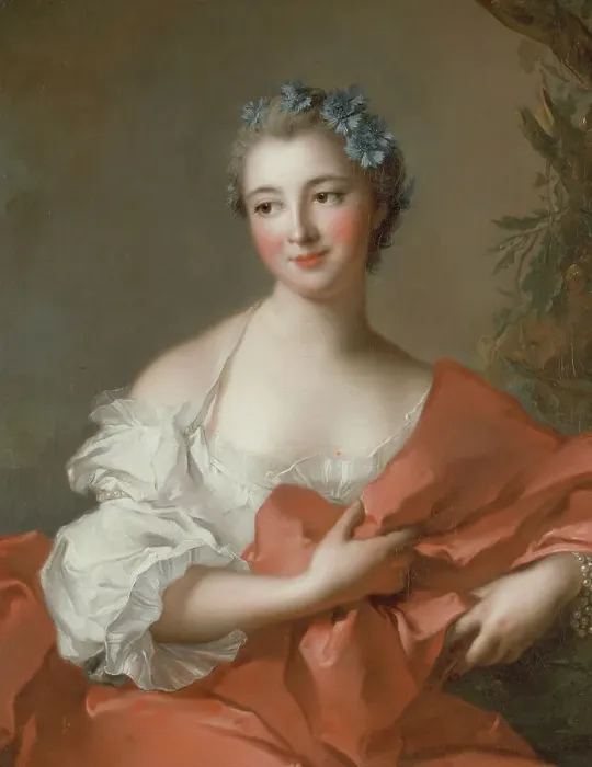 Framed Print : Marquise de l'Hôpital, c1740. Creator: Jean-Marc Nattier Framed Print : Marquise de l'Hôpital, c1740. Creator: Jean-Marc Nattier