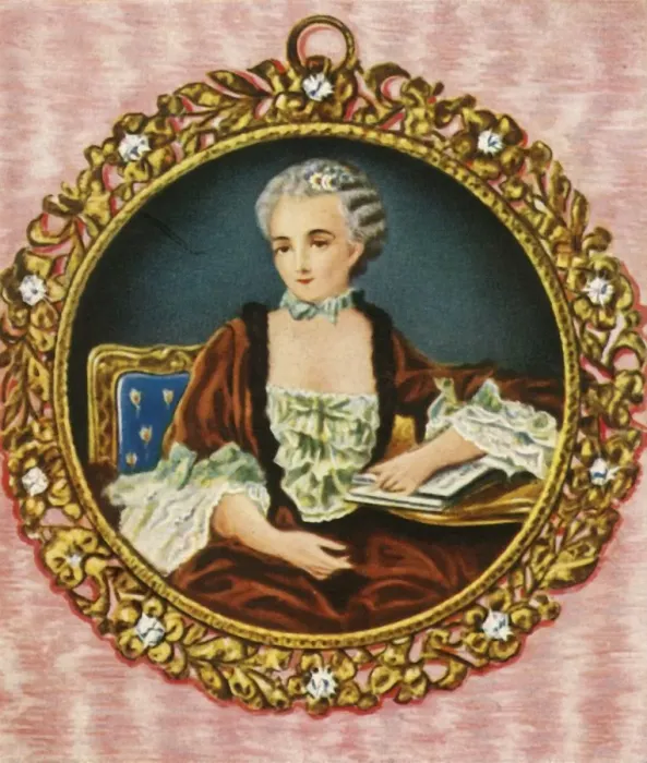 Framed Print : Marquise De Pompadour, (1933). Creator: Unknown Framed Print : Marquise De Pompadour, (1933). Creator: Unknown