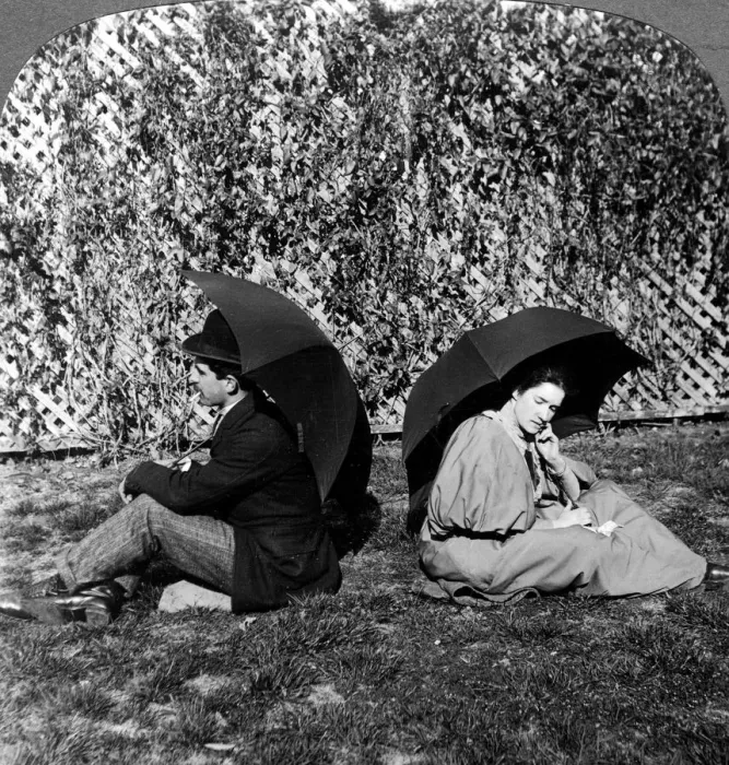 Framed Print : After Marriage. Artist: American Stereoscopic Company Framed Print : After Marriage. Artist: American Stereoscopic Company