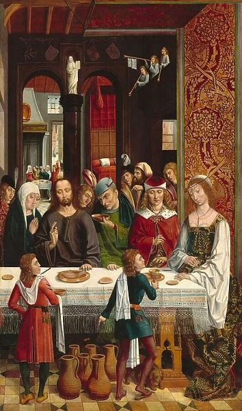 The Marriage at Cana, c. 1495 / 1497. Creator: Master of the Catholic Kings
