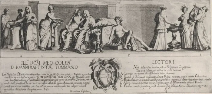 Framed Print : A Marriage Ceremony, after an antique painting in the possession of the Aldobrandini, 1 Framed Print : A Marriage Ceremony, after an antique painting in the possession of the Aldobrandini, 1