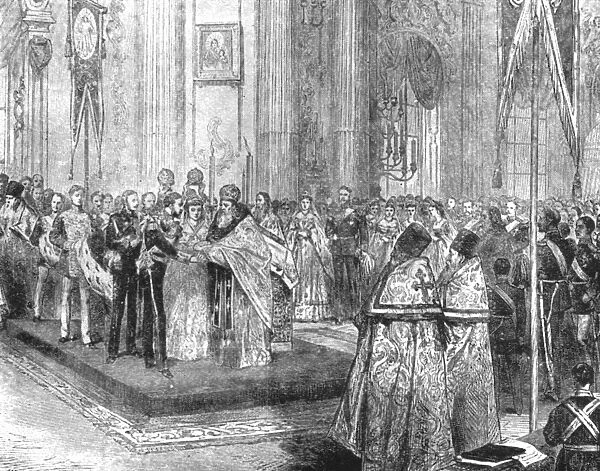 The Marriage of The Duke of Edinburgh with The Grand Duchess Marie Alexandrovna