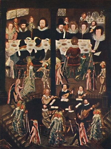 Marriage Feast of Sir Henry Unton, c1596, (1903)