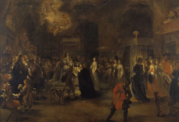 The Marriage of King Charles X Gustav of Sweden (1622-1660) on October 24, 1654, 1654