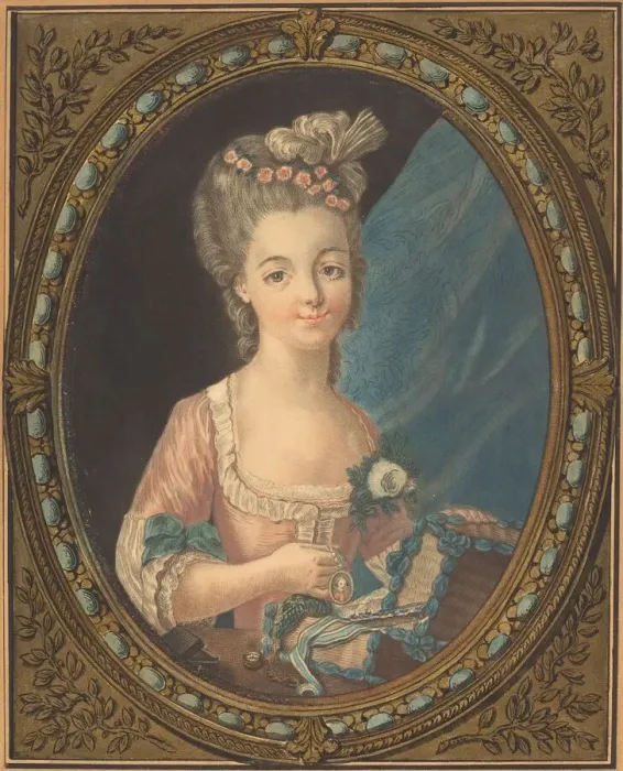 Framed Print : The Marriage Presents, 1770s. Creator: Louis Marin Bonnet