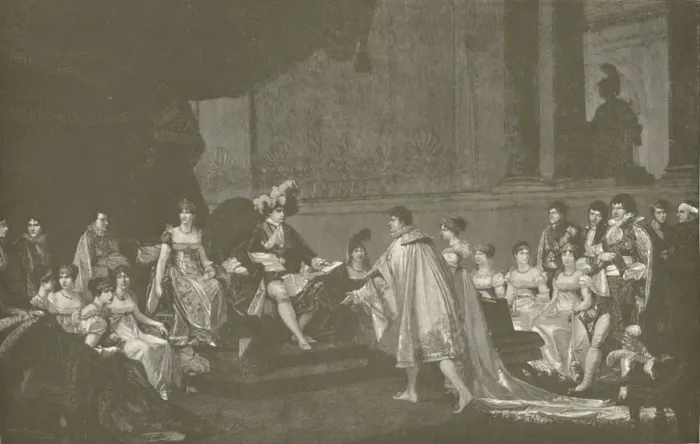 Framed Print : Marriage of Prince Jerome Bonaparte and Princess Frederica Catherine of Würtemberg Framed Print : Marriage of Prince Jerome Bonaparte and Princess Frederica Catherine of Würtemberg