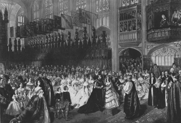 Framed Print : The Marriage of the Prince of Wales with Princess Alexandra of Denmark, March 10 1863, (1901) Framed Print : The Marriage of the Prince of Wales with Princess Alexandra of Denmark, March 10 1863, (1901)