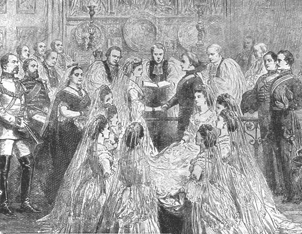 The Marriage of Princess Louise with the Marquis of Lorne...1871, (1901). Creator: Unknown