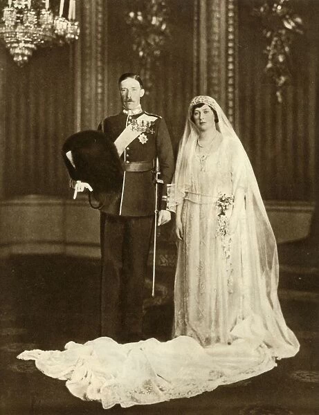 The marriage of Princess Mary and Viscount Lascelles, 28 February 1922, (1935). Creator: Unknown