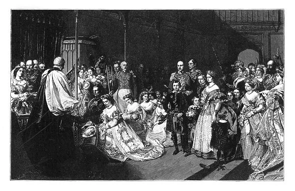 Marriage of the Princess Royal and Emperor Frederick III, 25 January 1858, (c1888)