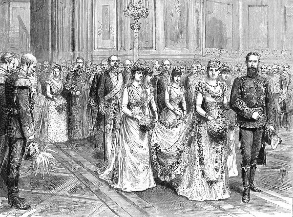 The Marriage of Princess Victoria, Daughter of the Empress Frederick, to Prince Adolphus of Schaum Creator: Unknown