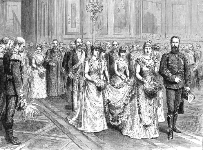 Framed Print : The Marriage of Princess Victoria, Daughter of the Empress Frederick, to Prince Adolphus of Schaum Creator: Unknown Framed Print : The Marriage of Princess Victoria, Daughter of the Empress Frederick, to Prince Adolphus of Schaum Creator: Unknown