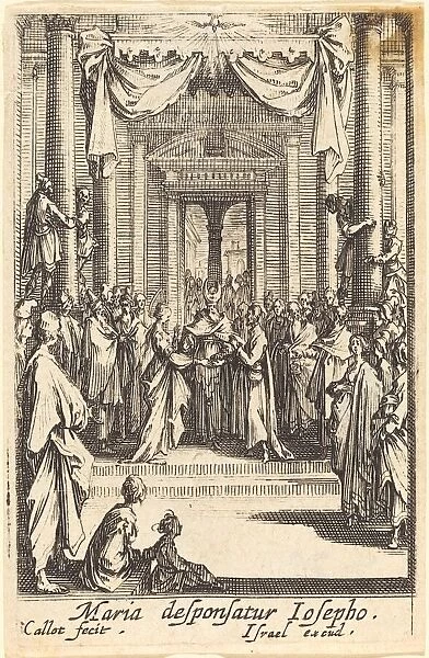 The Marriage of the Virgin, in or after 1630. Creator: Jacques Callot