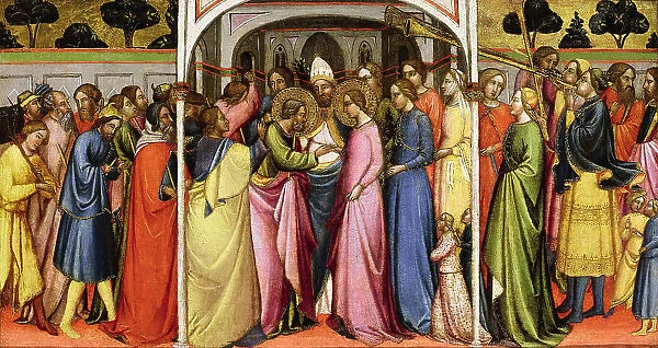The Marriage of the Virgin, ca 1400. Creator: Tommaso del Mazza (Maestro di Santa Verdiana) (active 1377-1392)