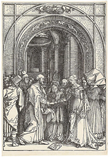 The Marriage of the Virgin, from The Life of the Virgin, c. 1504. Creator: Dürer, Albrecht (1471-1528)
