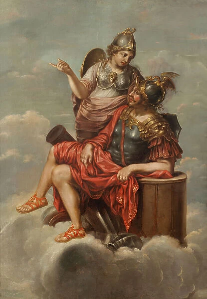 Mars and Minerva, c17th century. Creator: Unknown