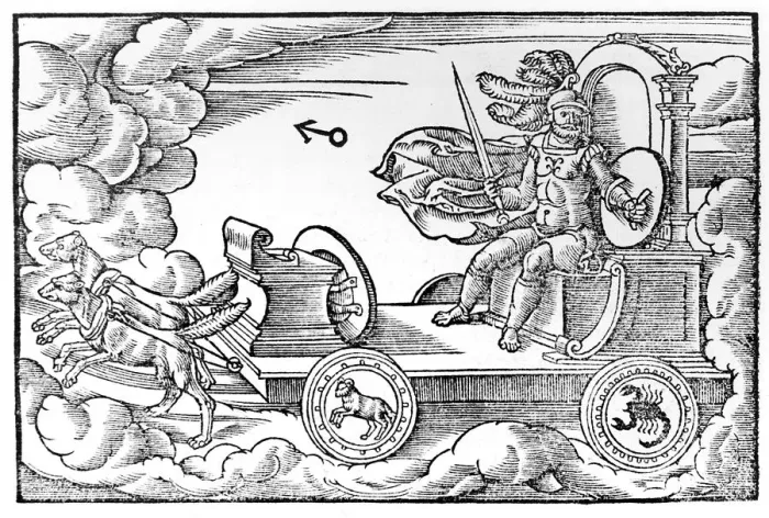 Framed Print : Mars, Roman god of war, 1569 Framed Print : Mars, Roman god of war, 1569