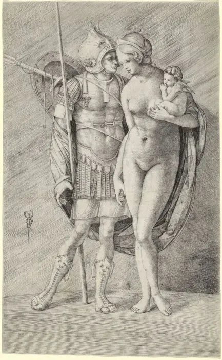 Framed Print : Mars and Venus, c. 1509 / 1516. Creator: Jacopo de Barbari Framed Print : Mars and Venus, c. 1509 / 1516. Creator: Jacopo de Barbari