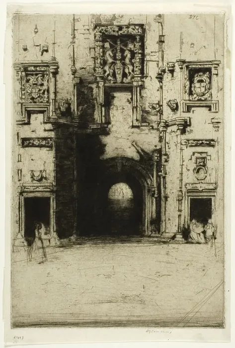 Framed Print : Mar's Work, Stirling. No. 2, 1907. Creator: David Young Cameron Framed Print : Mar's Work, Stirling. No. 2, 1907. Creator: David Young Cameron
