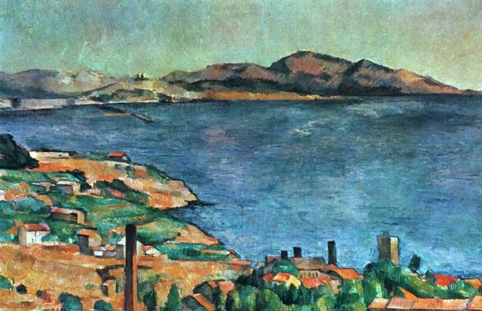 Framed Print : A Marseille, 1883-1885. Artist: Paul Cezanne Framed Print : A Marseille, 1883-1885. Artist: Paul Cezanne