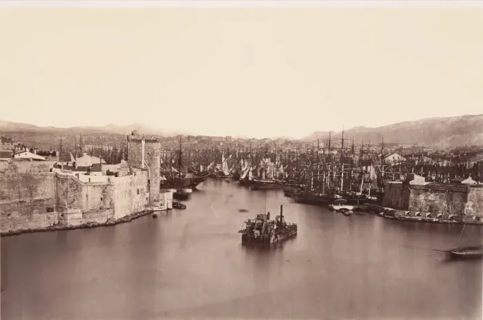 Framed Print : Marseille, ca. 1860. Creator: Edouard Baldus