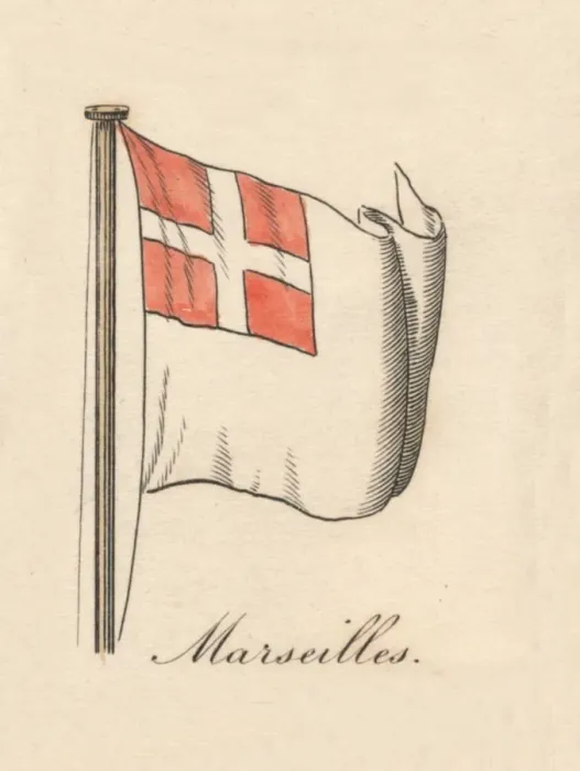 Framed Print : Marseilles, 1838 Framed Print : Marseilles, 1838