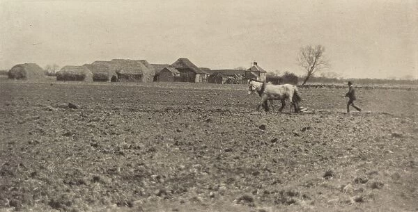 Marsh Farm in Early Spring, 1890-1891, printed 1893. Creator: Dr Peter Henry Emerson