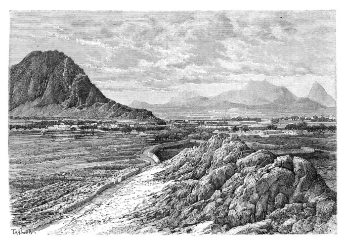 Framed Print : The Marsha Pass, North of Kandahar, Afghanistan, 1895 Framed Print : The Marsha Pass, North of Kandahar, Afghanistan, 1895