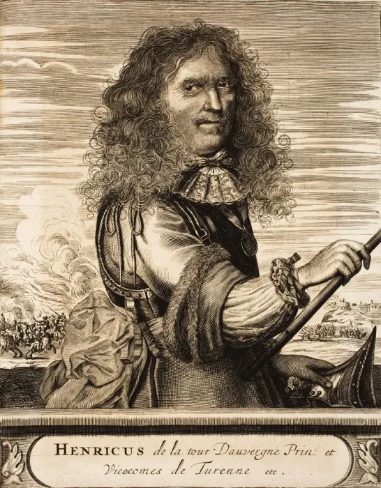 Framed Print : Marshal Henri de La Tour d Auvergne, vicomte de Turenne (1611-1675), 1675. Creator: Anonymous Framed Print : Marshal Henri de La Tour d Auvergne, vicomte de Turenne (1611-1675), 1675. Creator: Anonymous