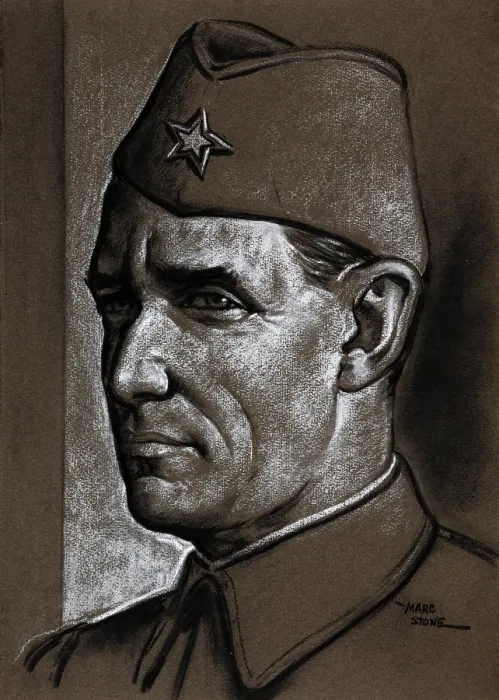 Framed Print : Marshal Josip Broz Tito, between 1939 and 1946. Creators: Central Office of Information, Marc Stone Framed Print : Marshal Josip Broz Tito, between 1939 and 1946. Creators: Central Office of Information, Marc Stone