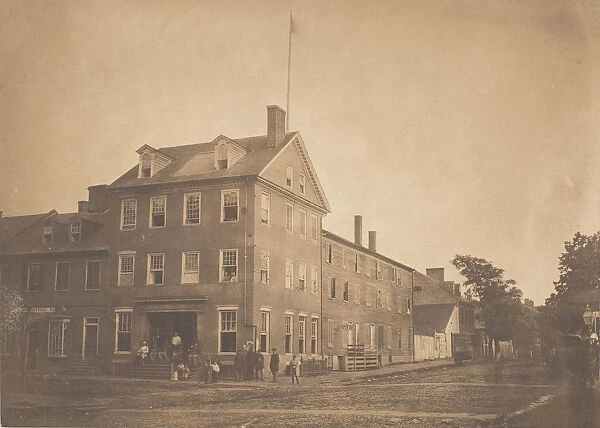 Marshall House, Alexandria, Virginia, 1861. Creator: Egbert Guy Fowx
