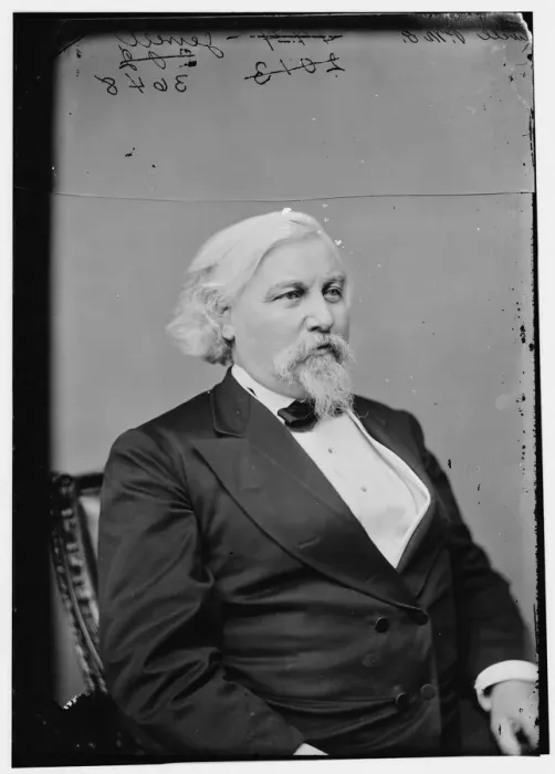 Framed Print : Marshall Jewell, Post-Master General, between 1870 and 1880. Creator: Unknown